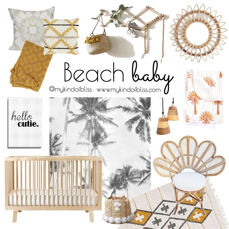 Beach Baby Mood Board by My Kind Of Bliss on Style Sourcebook