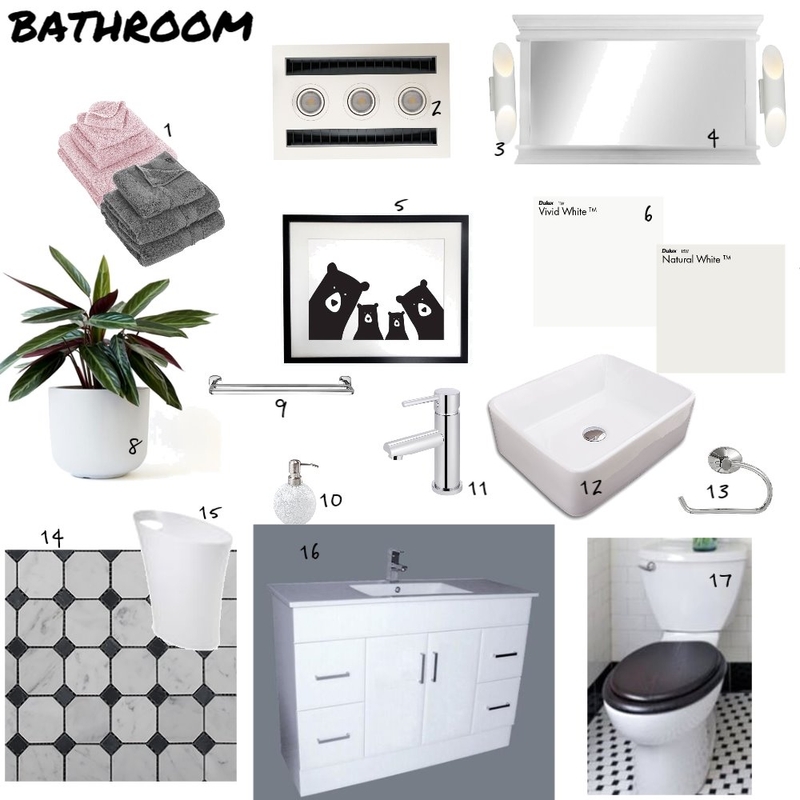 Bathroom Mood Board by AlisonM on Style Sourcebook