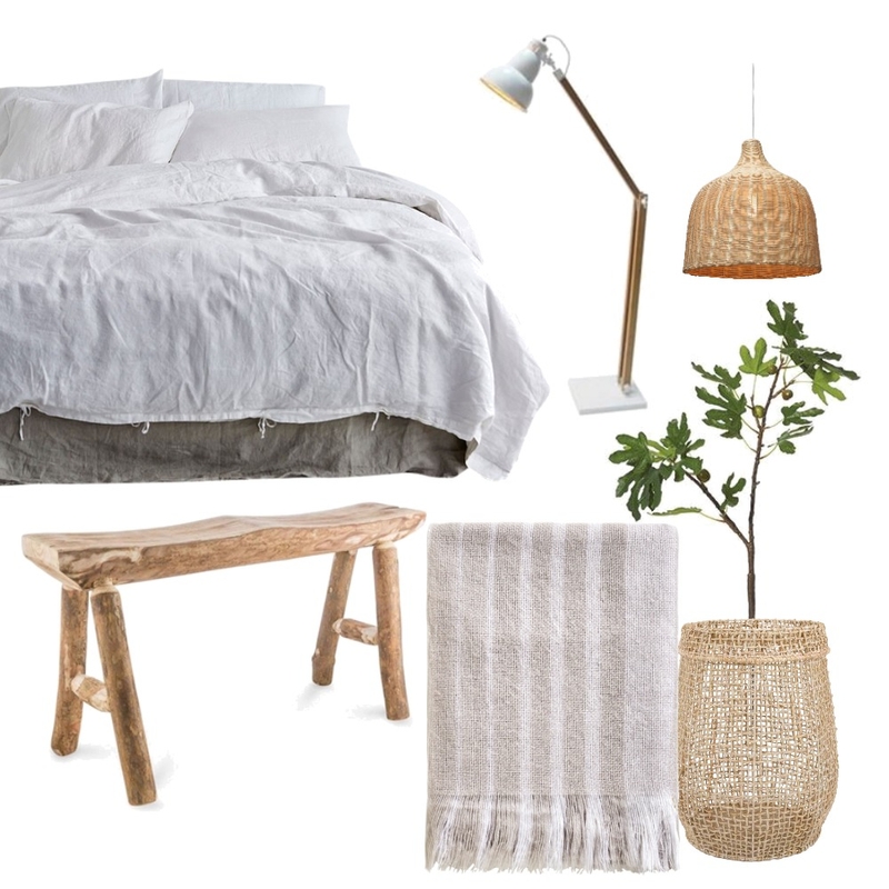 Natural Bedroom Mood Board by theglobalvilla on Style Sourcebook