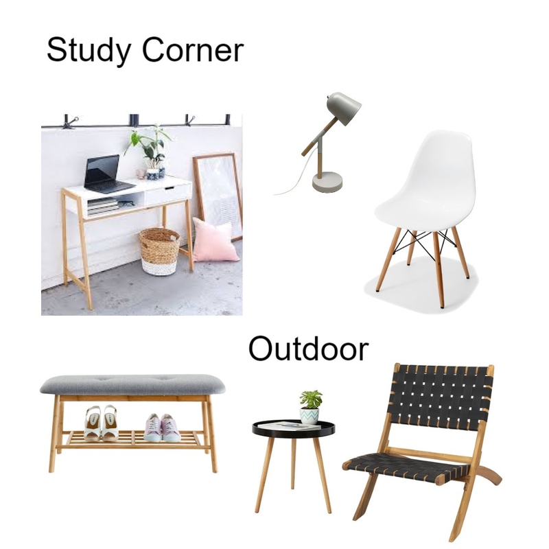 STudy and Outdoor furniture Mood Board by HomelyAddiction on Style Sourcebook