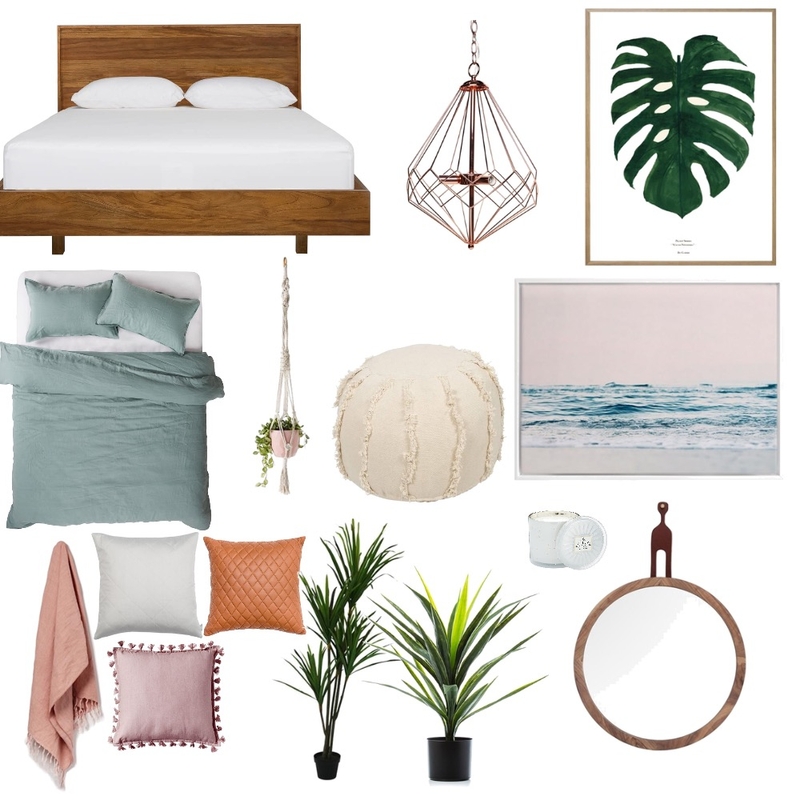 Retro bedroom vibes Mood Board by kimberleywatson on Style Sourcebook