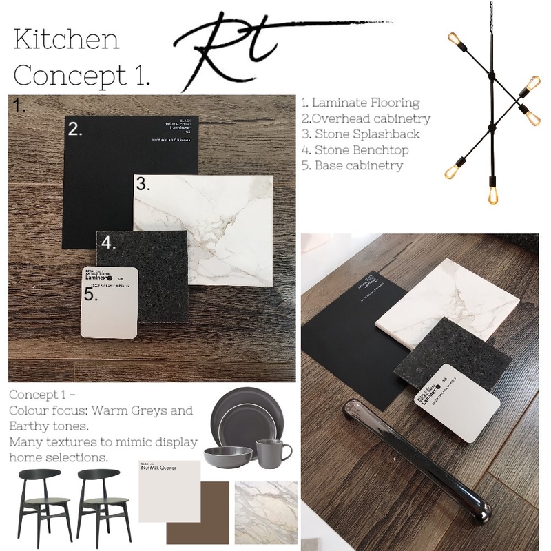 Kitchen Concept 1 Mood Board by rubytalaj on Style Sourcebook