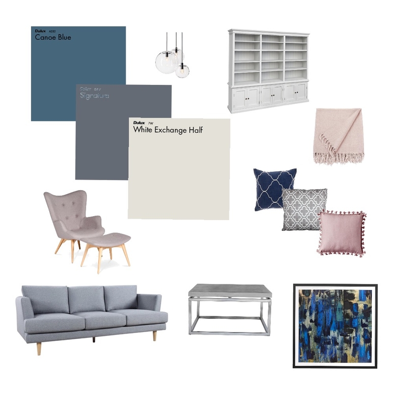Living space Mood Board by 360 degrees interior design on Style Sourcebook