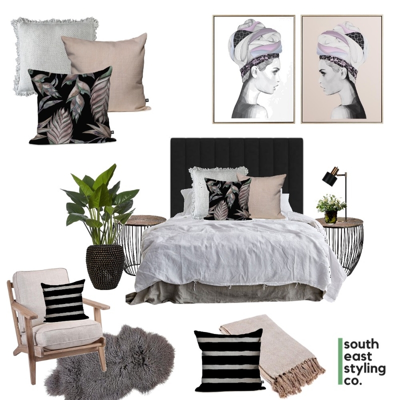 Bedroom Styling 1 Mood Board by South East Styling Co.  on Style Sourcebook