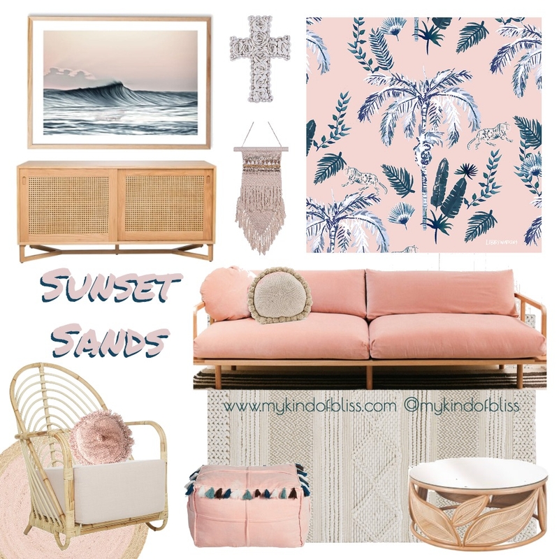 SUNSET SANDS Mood Board by My Kind Of Bliss on Style Sourcebook