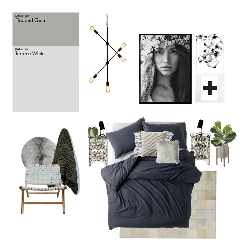 Monochrome Scandi Mood Board by GRACE LANGLEY INTERIORS on Style Sourcebook