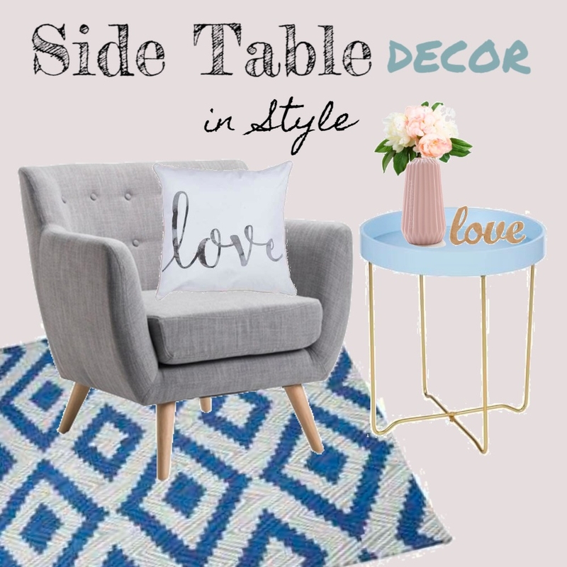 side table decor Mood Board by mimiekusya on Style Sourcebook