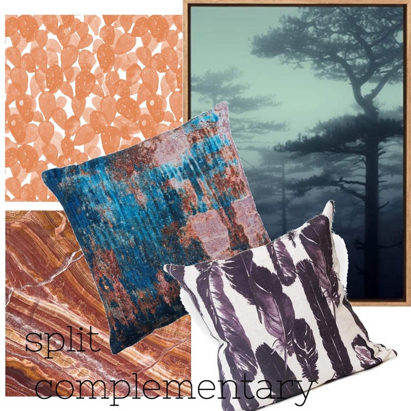 split compl Mood Board by PamWhit on Style Sourcebook