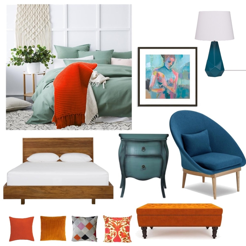 split complementary Mood Board by candra on Style Sourcebook