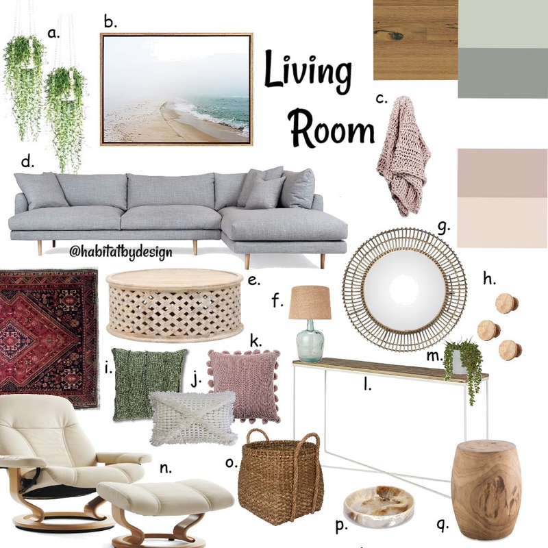 Elyse Living Room 2 Mood Board by Habitat_by_Design on Style Sourcebook