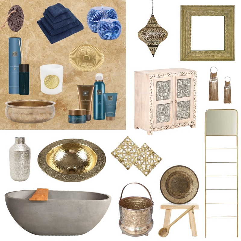 Hammam Project Mood Board by Imsie on Style Sourcebook