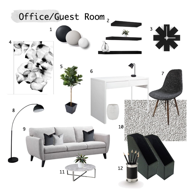 Study/Guestroom Mood Board by charmsdanielle on Style Sourcebook