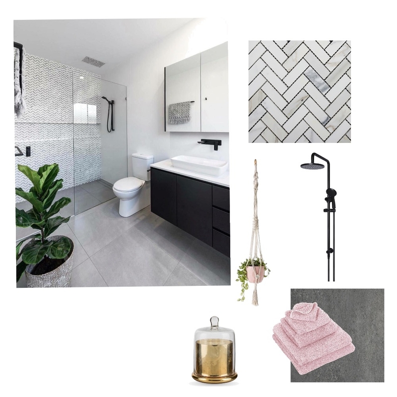 Ensuite Mood Board by Tamara on Style Sourcebook