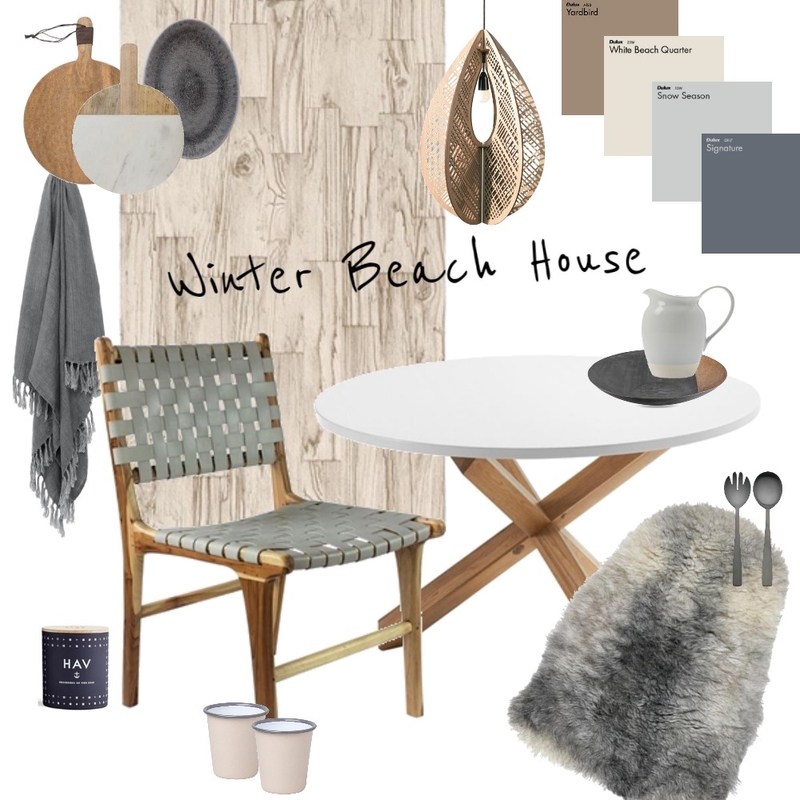 winter beach house Mood Board by TheBlushCollective on Style Sourcebook