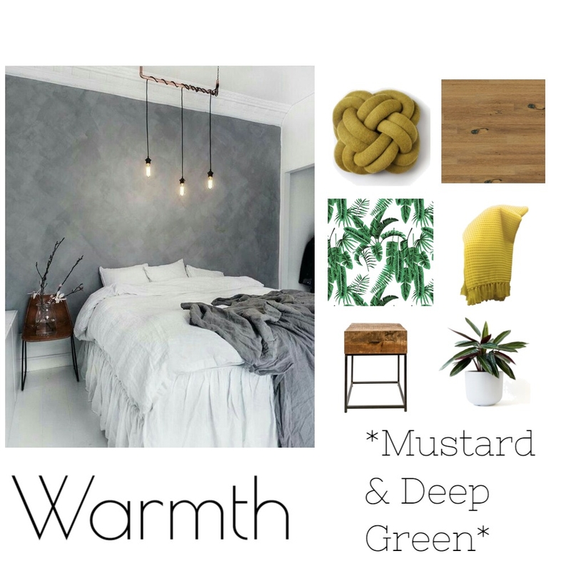 Bedroom - Warmth from a cold space Mood Board by JaimeeAitken on Style Sourcebook