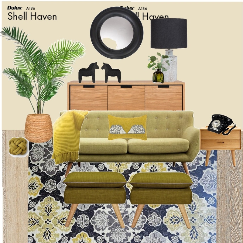 retro Mood Board by De Novo Concepts on Style Sourcebook