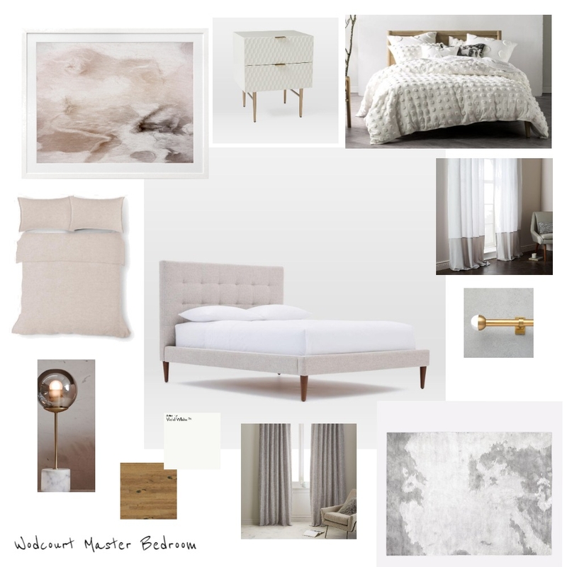 Woodcourt Master Bedroom Mood Board by Kristie on Style Sourcebook