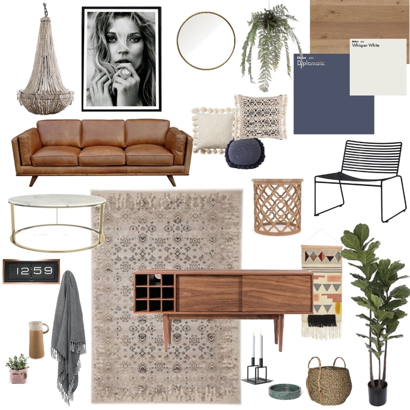 moody, clean boho Mood Board by Hunter Style Collective on Style Sourcebook