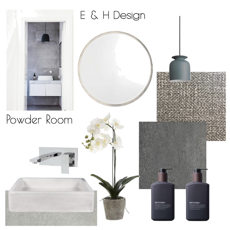 Powder Room Mood Board by E & H Design on Style Sourcebook