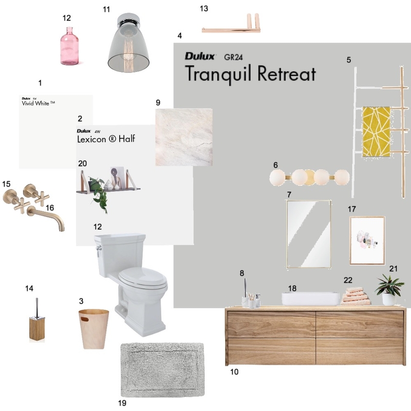 Bathroom Mood Board by dianahani on Style Sourcebook