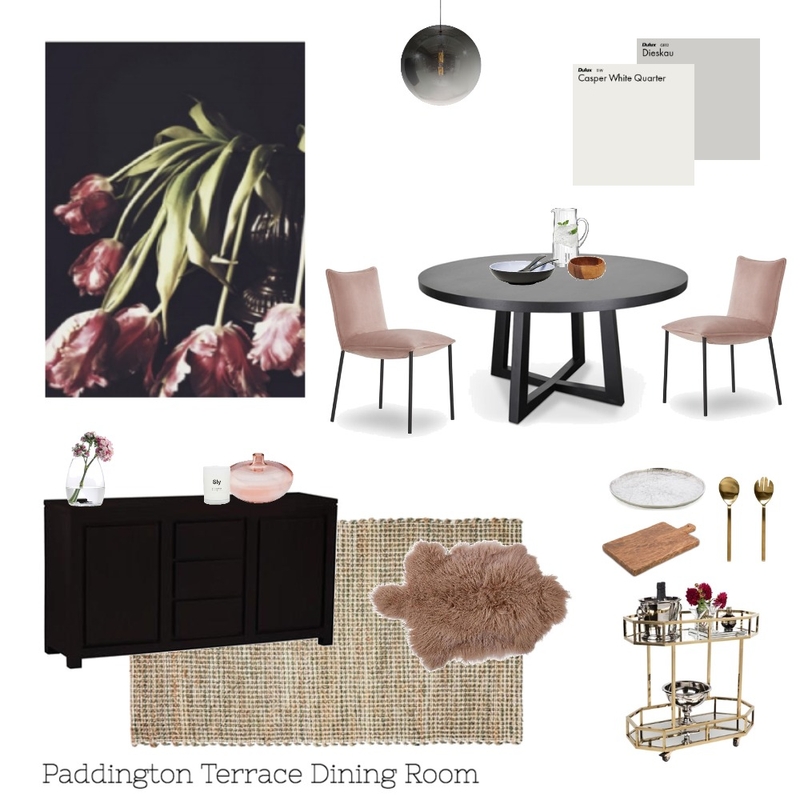 Paddinton Terrace Dining Room Mood Board by indistylingco on Style Sourcebook