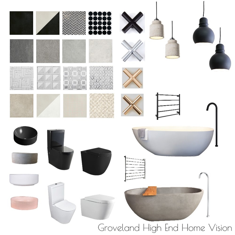 High End Homes Mood Board by Jahleh Bennett on Style Sourcebook