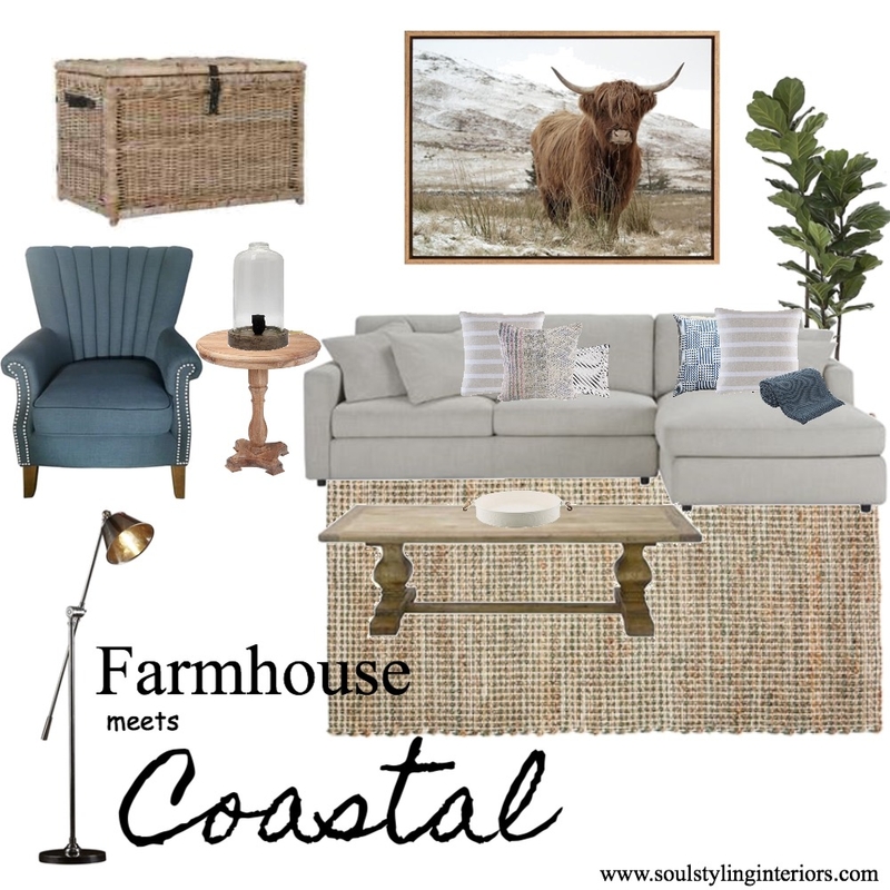 Modern Farmhouse Meets Coastal Mood Board by Krysti-glory90 on Style Sourcebook