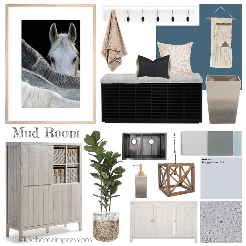 Mud Room Mood Board by 3D Home Impressions on Style Sourcebook