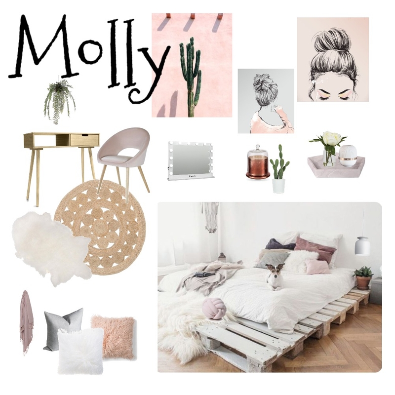 Molly's bedroom Mood Board by cheryl on Style Sourcebook