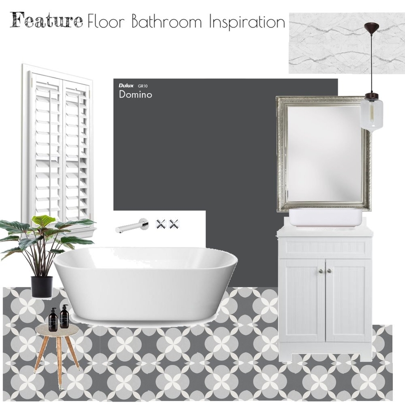 Feature floor bathroom Mood Board by Jahleh Bennett on Style Sourcebook