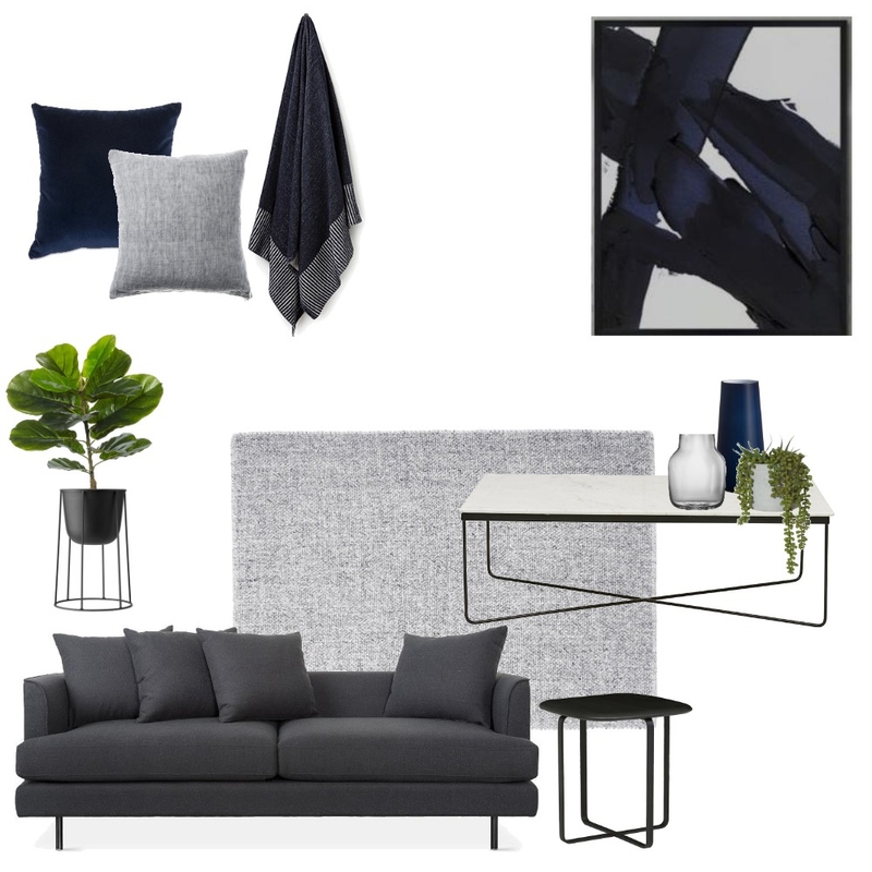Jessica Lounge Room Mood Board by DOT + POP on Style Sourcebook