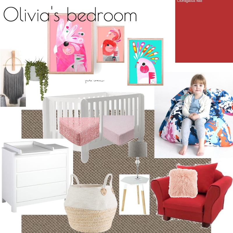 Olivia's Bedroom Mood Board by ldodgshun on Style Sourcebook