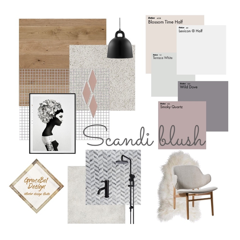 Scandi trend Mood Board by GRACE LANGLEY INTERIORS on Style Sourcebook