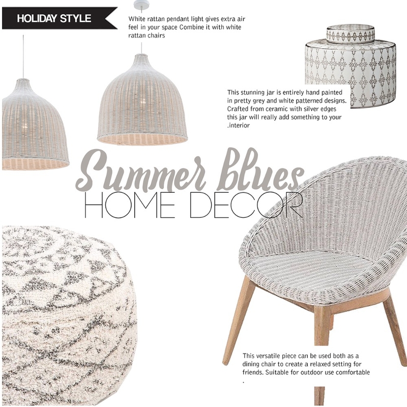 Summer Living - White Interiors Mood Board by Ciel Home staging Property Services on Style Sourcebook