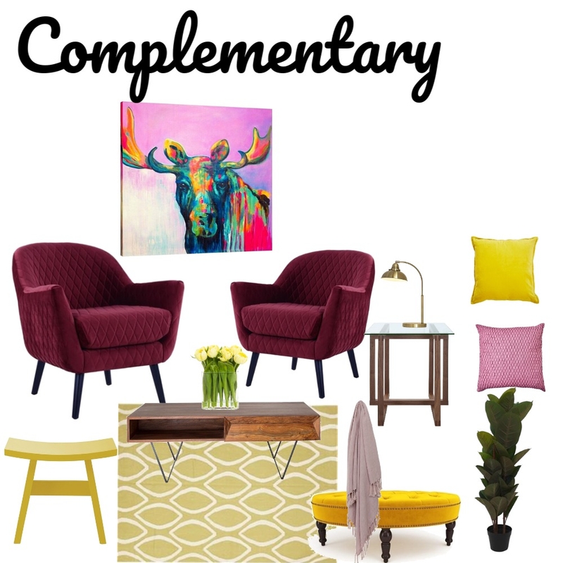 Complementary Mood Board by wlore on Style Sourcebook