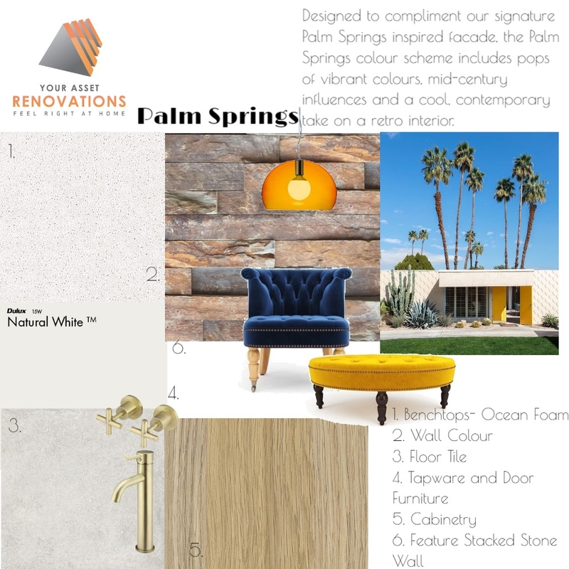 YAR Palm Springs Mood Board by mooloolaba_lifestyle on Style Sourcebook