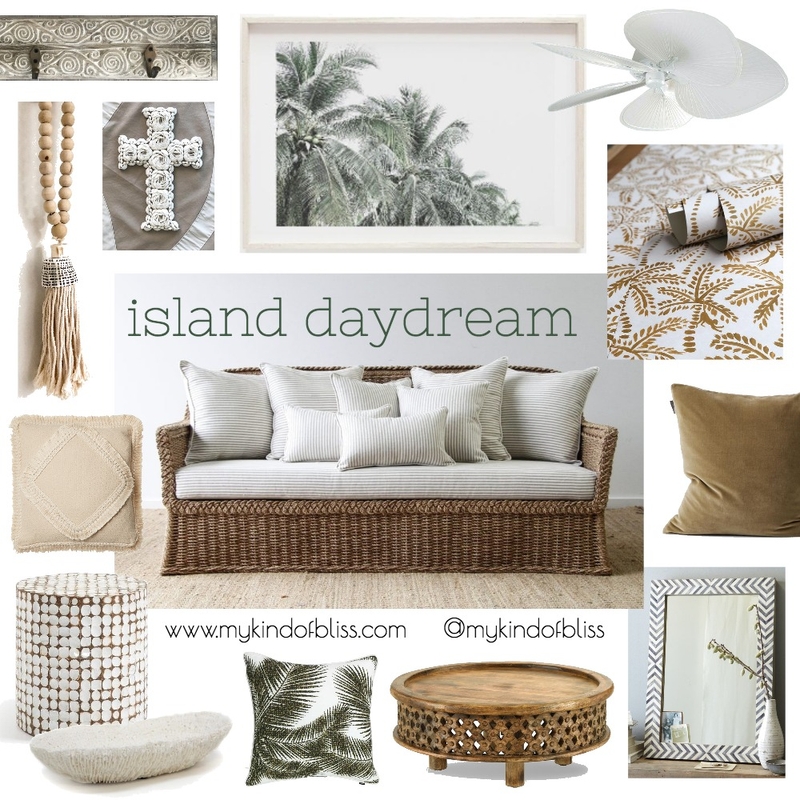 Island Daydream Mood Board by My Kind Of Bliss on Style Sourcebook