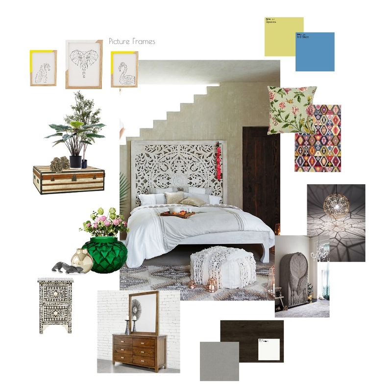 bedroom Mood Board by Hafsha on Style Sourcebook