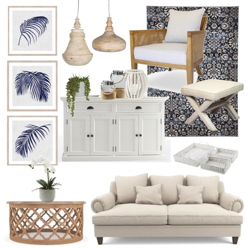 Hamptons Mood Board by Thediydecorator on Style Sourcebook