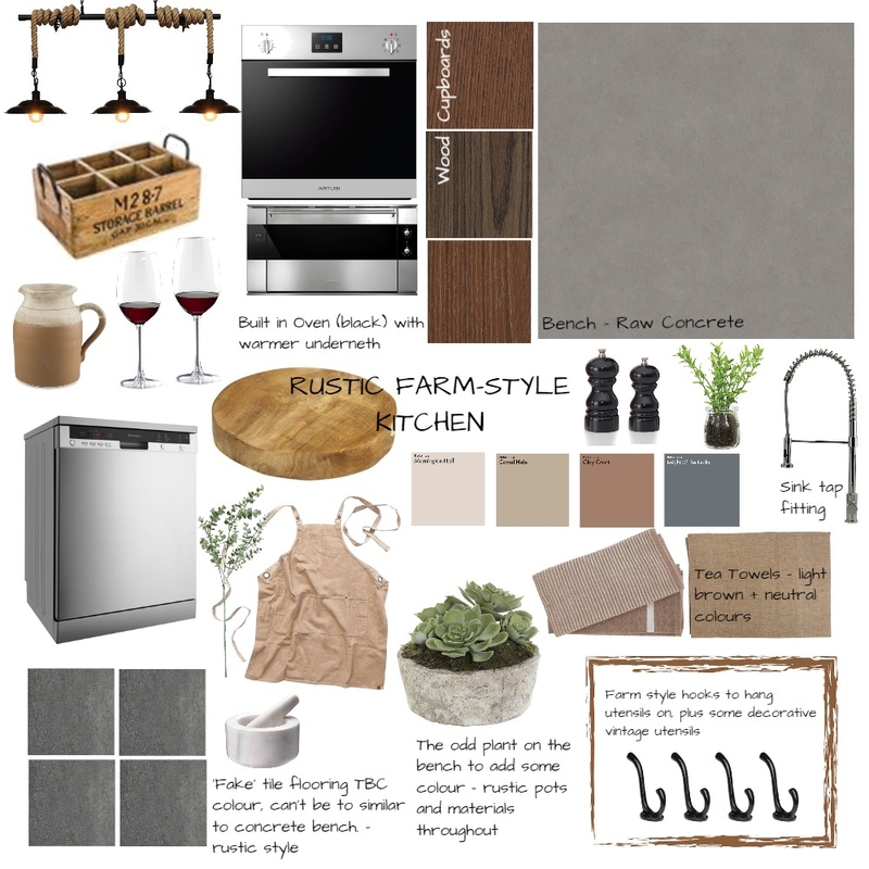 Mum's Kitchen - Mood Board #1 Mood Board by designbyelise on Style Sourcebook