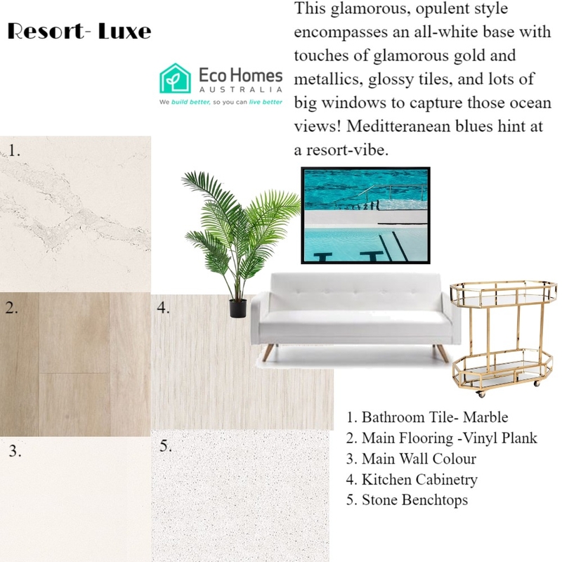 EHA Resort Luxe Mood Board by mooloolaba_lifestyle on Style Sourcebook