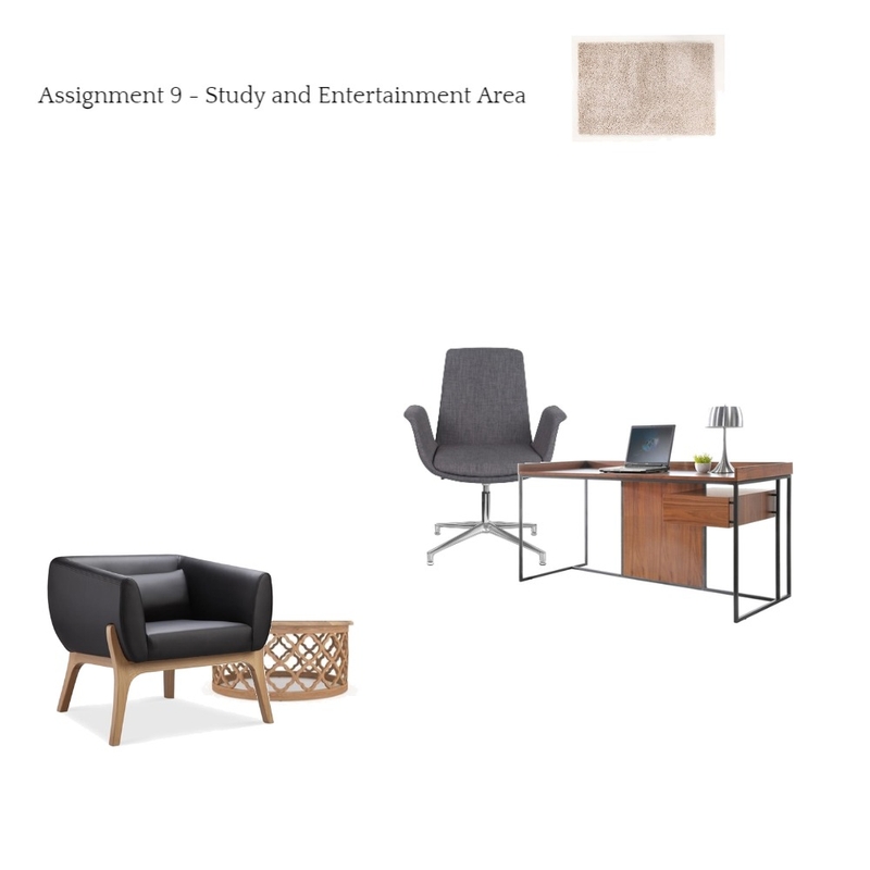 Study and Entertainment Area Mood Board by Eunicecyl on Style Sourcebook