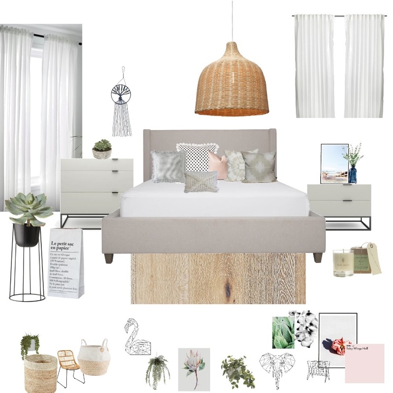 nathalie's bedroom Mood Board by Adva14 on Style Sourcebook