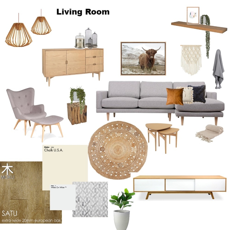 lounge Room Mood Board by SarahClose on Style Sourcebook