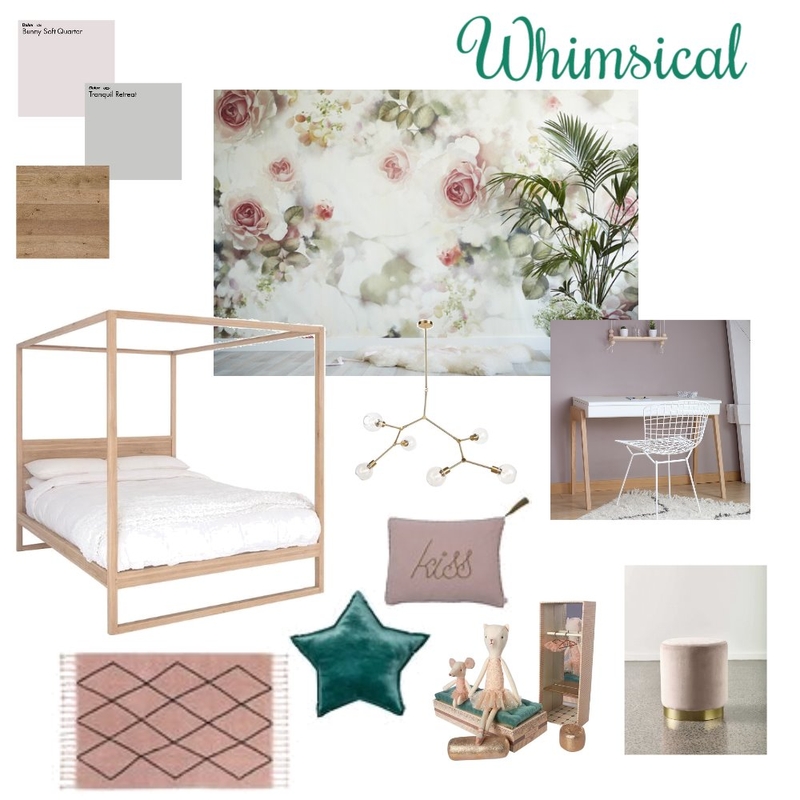 Girls Room Mood Board by honorgrace on Style Sourcebook