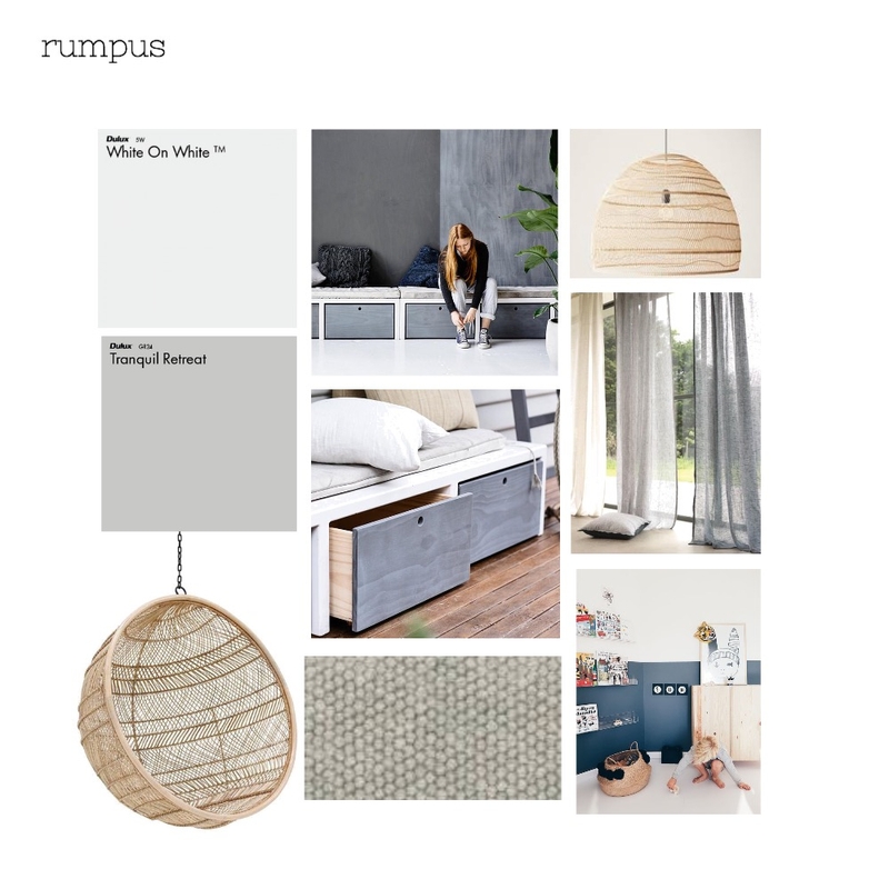 rumpus Mood Board by The Secret Room on Style Sourcebook