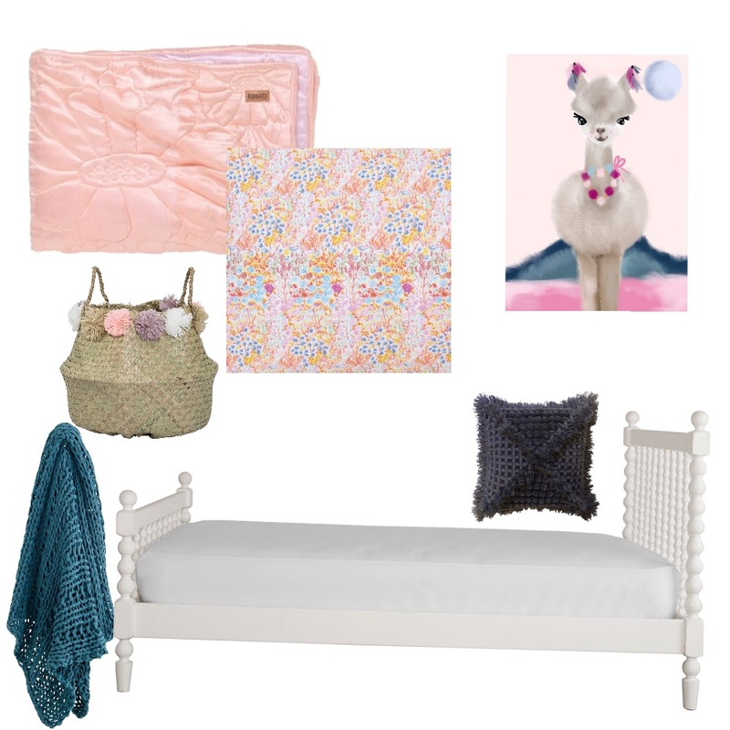 Girls room Mood Board by NarinB on Style Sourcebook