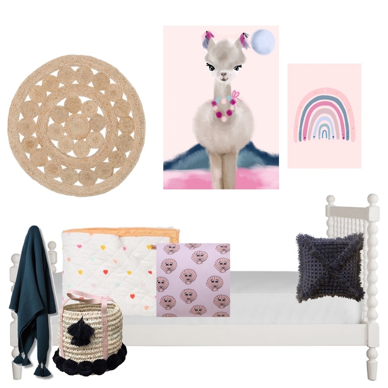 Girls room Mood Board by NarinB on Style Sourcebook