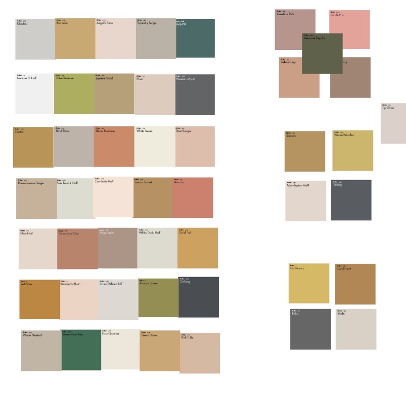 Blog Color Palette Mood Board by hannahlarose on Style Sourcebook