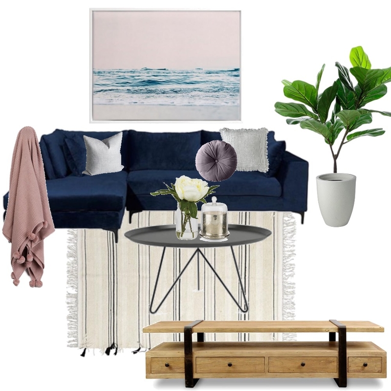 Royal Blue Living Room Mood Board by TamaraJH on Style Sourcebook